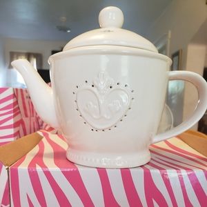 Pink Zebra ceramic teapot shade